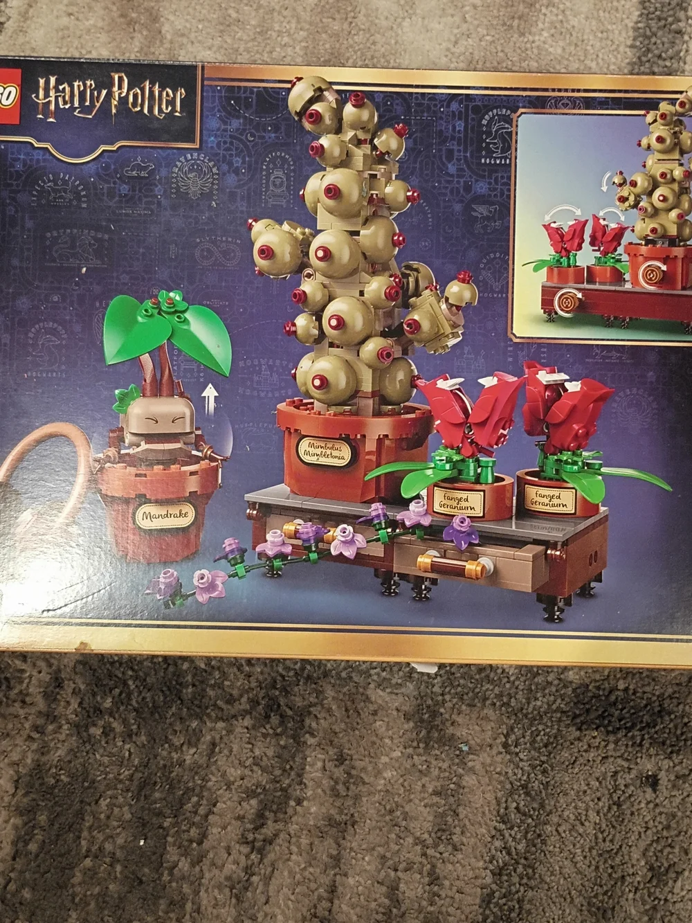 Lego Harry Potter Hogwarts Herbology Plants 76474